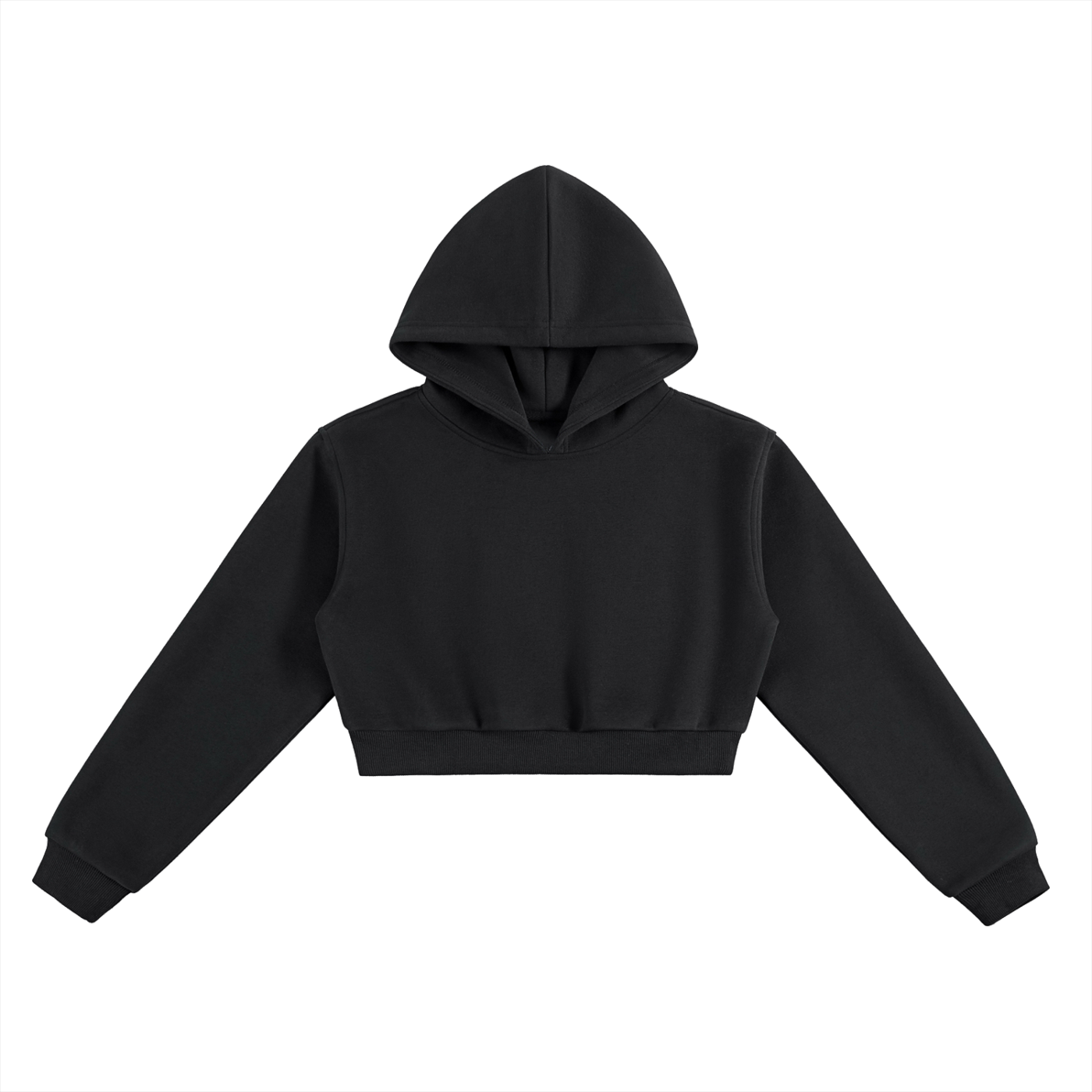 Essential Cropped Hoodie - Bounded Blanks