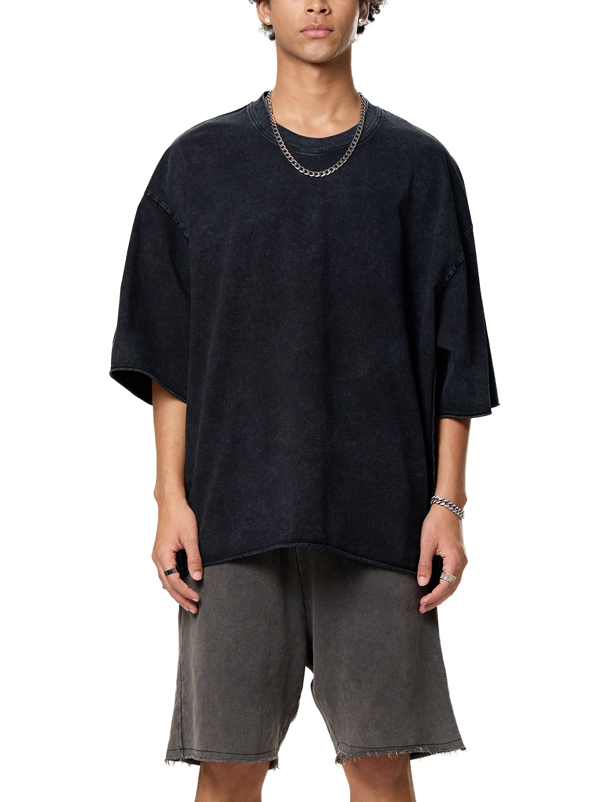 Straight Stitch Tee - Bounded Blanks