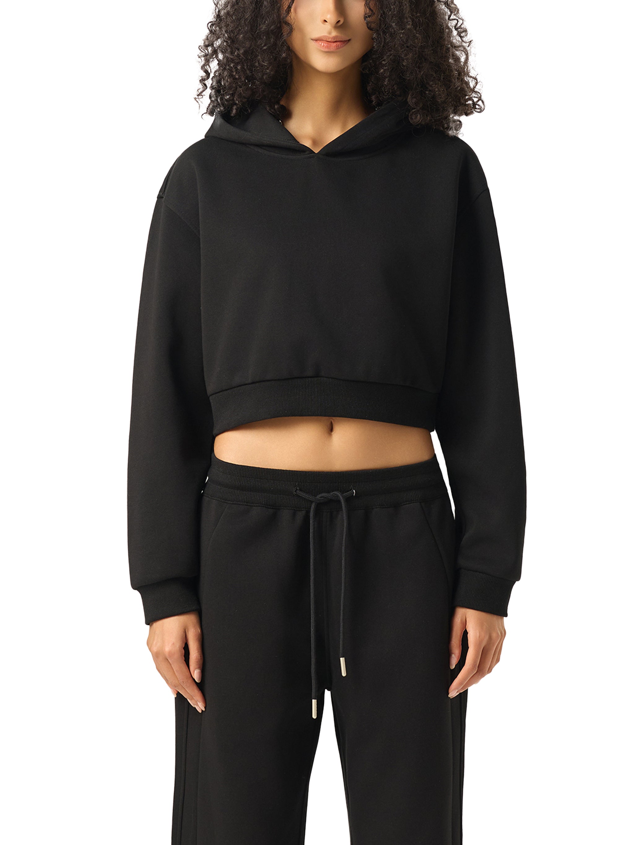 Essential Cropped Hoodie - Bounded Blanks